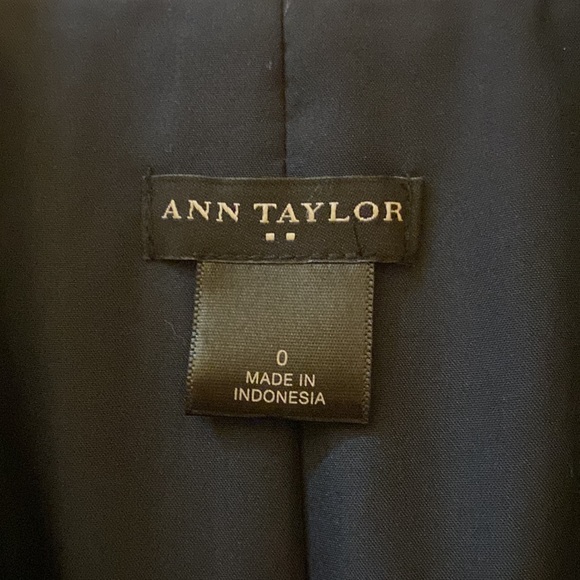 Ann Taylor Dark Blue Blazer - Picture 6 of 7